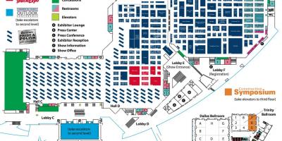 Mapa Dallas convention center