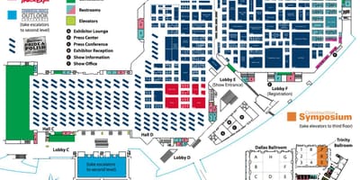 Mapa Dallas convention center
