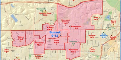 Dallas isd okres mapě